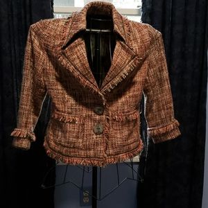 New York & Company Crop Blazer